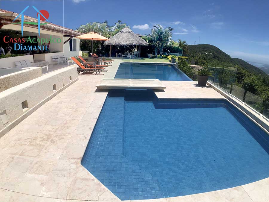 Villa Ensueño - Alberca, palapa y jardín 1